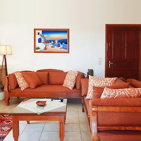 Sunset With Stunning Sea View, Kids Area And Hammocks On Roof Terrace Agia Triada